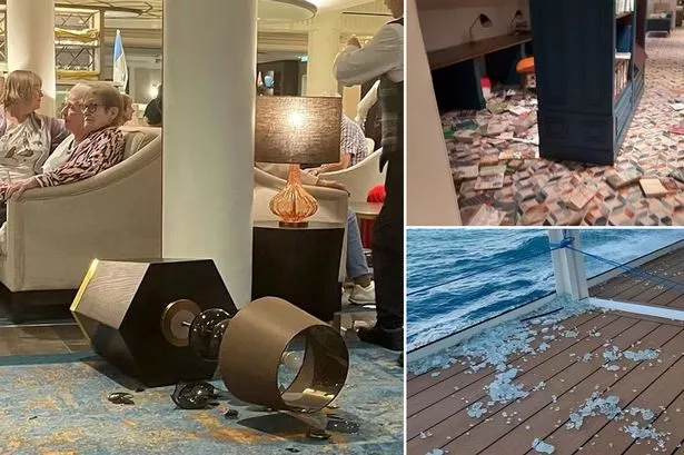 Inside horror Spirit of Discovery cruise with 30-foot waves, shattered balconies and 15 hours trapped in storm