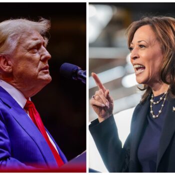 Election 2024 live: Harris on hot mic admitting concerns about race against Trump ahead of Ellipse speech