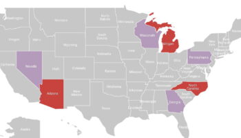 Swing States : sondages, résultats... Zoom sur ces 7 Etats qui peuvent décider de l'issue de l'élection américaine