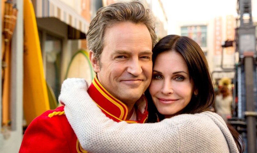 'Missing you': Courteney Cox pays tribute to Matthew Perry