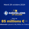 Résultat Euromillions (FDJ) : le tirage de ce mardi 29 octobre 2024, 85 millions d'euros en jeu