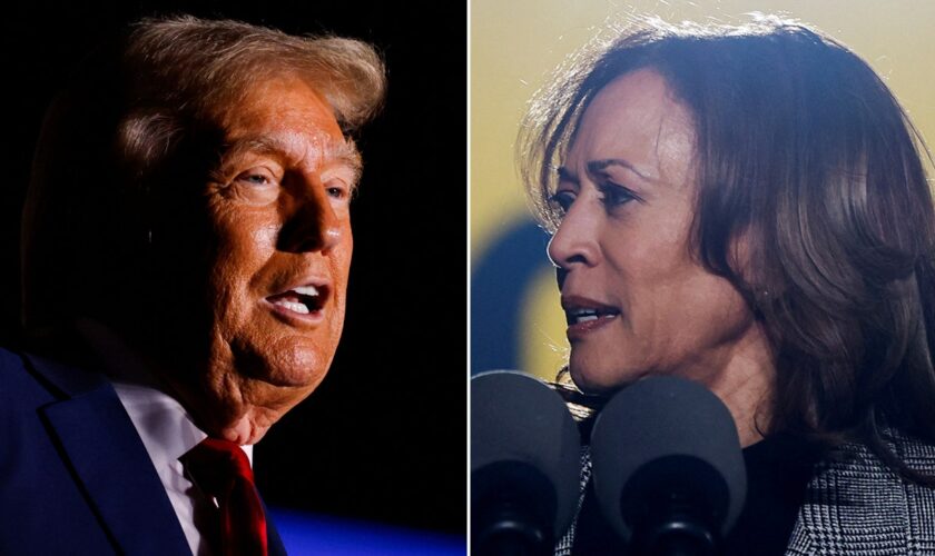 Kamala Harris tells voters: 'Don’t think you’re in Donald Trump’s club'