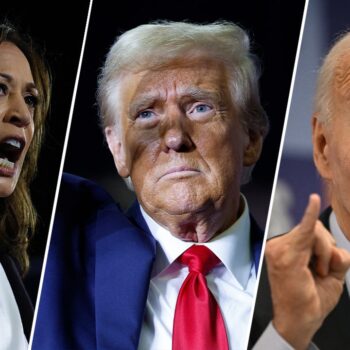 Republicans react to Biden’s ‘garbage’ comments as Trump-Harris 2024 election nears