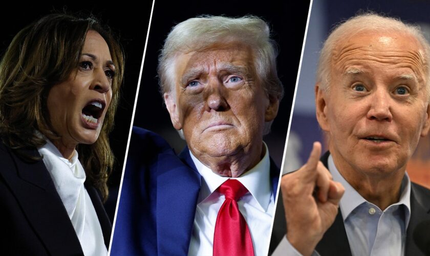 Republicans react to Biden’s ‘garbage’ comments as Trump-Harris 2024 election nears