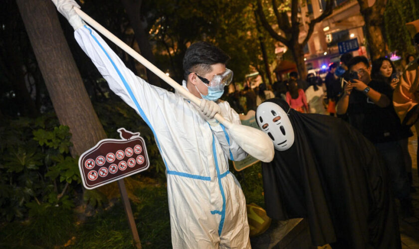 À Shanghai, Halloween donne des frissons au pouvoir chinois