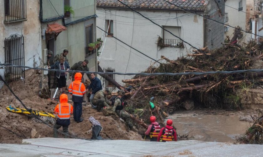 Mindestens 51 Tote nach starken Unwettern in Spanien