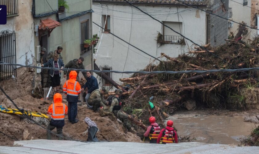 Unwetter in Spanien: Mindestens 51 Tote alleine in Region Valencia