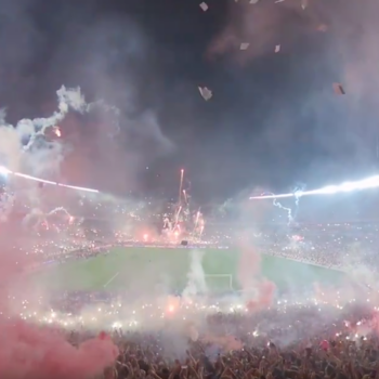 En Argentine, le stade de River Plate s’est transformé en brasier incandescent en Copa Libertadores