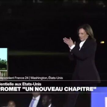 Présidentielle américaine : Kamala Harris promet "un nouveau chapitre"