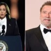 Republican Arnold Schwarzenegger backs Kamala Harris and lashes out at Donald Trump