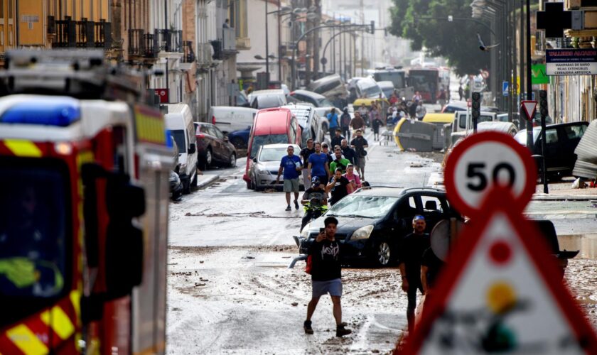 L’Espagne touchée par des inondations terribles, et la pluie n’a pas fini de tomber