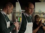 Hilarious moment Prince William is asked if he's 'trying to escape' doing chores as he volunteers at homeless charity in new ITV documentary