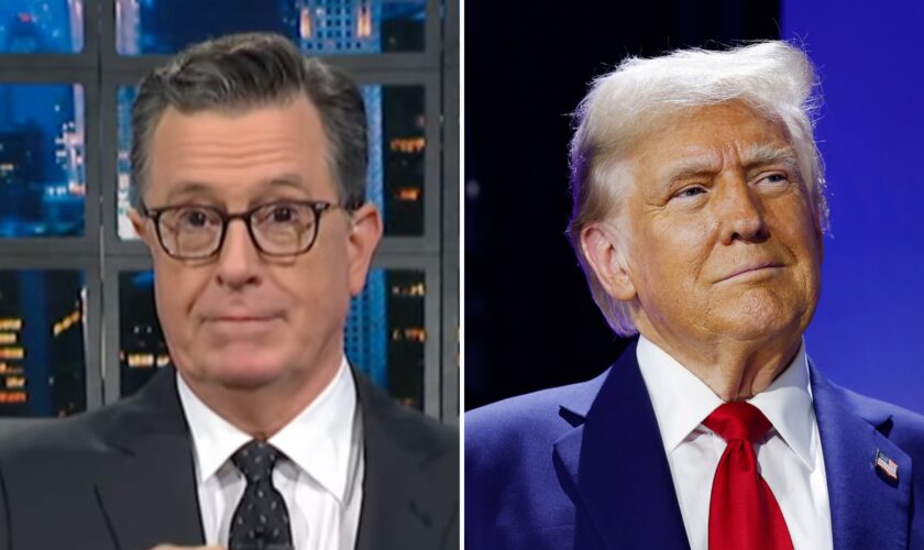 Stephen Colbert mocks Trump’s ‘weird’ childhood family rule