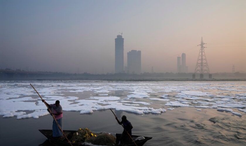 Use of smoke-emitting firecrackers renews air pollution debate in India's capital ahead of Diwali