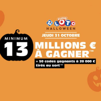 Résultat Loto (FDJ) : le Super tirage d'Halloween de ce 31 octobre 2024, 13 millions d'euros en jeu