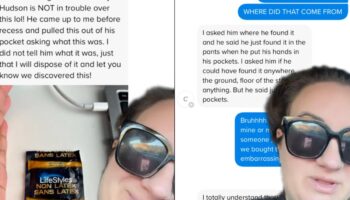 A kindergarten teacher found a condom in one of her students’ pockets. Her text to their mom went viral