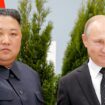 Vor fünf Jahren begrüßte der russische Präsident Wladimir Putin (r.) Kim Jong Un aus Nordkorea in Wladiwostok