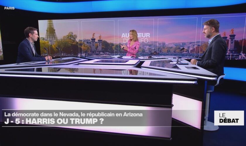 Présidentielle américaine : Harris dans le Nevada, Trump en Arizona