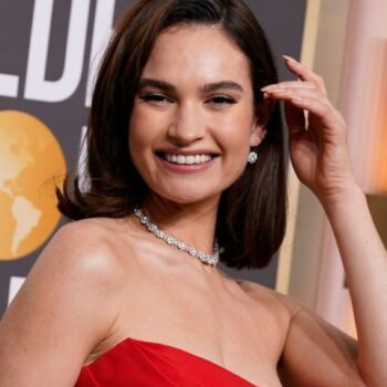 Lily James wird in der "Cliffhanger"-Neuverfilmung zur Kletterin. (Archivbild) Foto: Jordan Strauss/Invision/AP/dpa