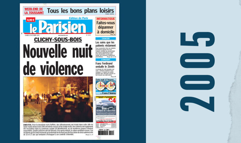 29 octobre 2005 : à Clichy-sous-Bois, la banlieue s’embrase