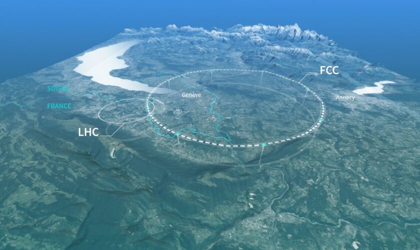 91 km de tunnel à 200m sous terre : le projet d’un accélérateur de particules géant inquiète en Haute-Savoie