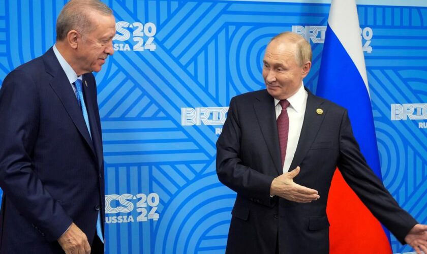 À Kazan, Erdogan fait de l’équilibrisme entre les Brics et l’Occident