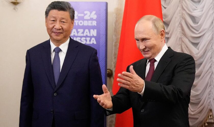 À Kazan, Poutine et Xi rivalisent pour diriger le «Sud global»