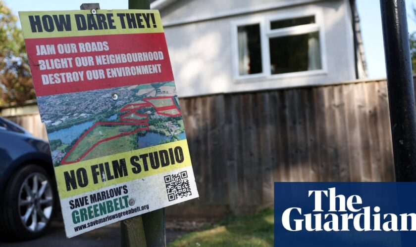 Angela Rayner reconsiders rejected application for Marlow film studio