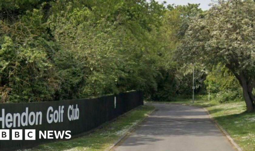 Antisemitic messages raked into golf club bunkers