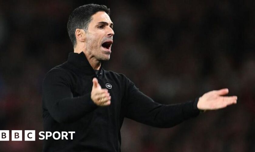 Arsenal manager Mikel Arteta was left frustrated after the draw with Liverpool at Emirates Stadium