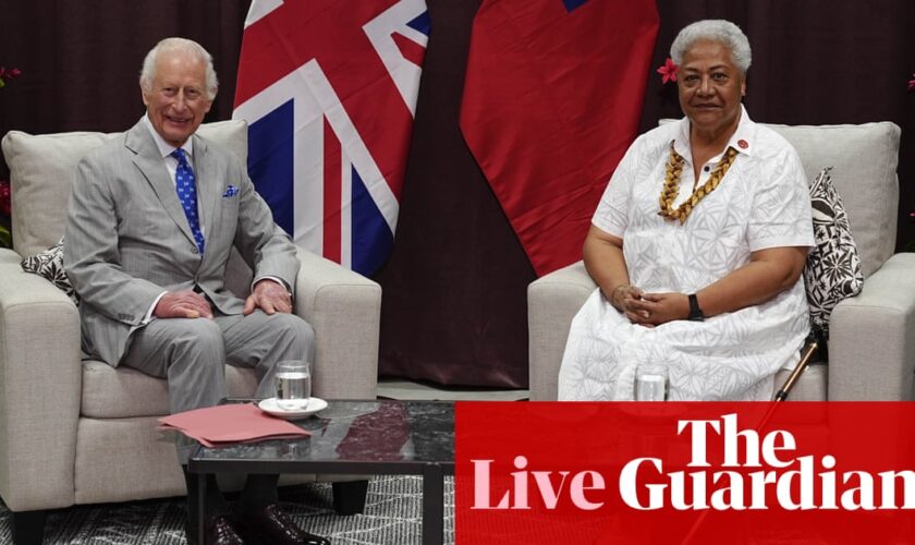 Australia news live: Commonwealth summit begins in Samoa with UK playing down reparations issue