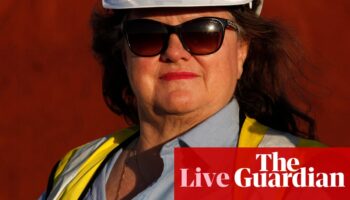 Australia news live: Gina Rinehart’s Hancock Prospecting reports $5.6bn profit; Sally Sara to replace Patricia Karvelas on RN mornings