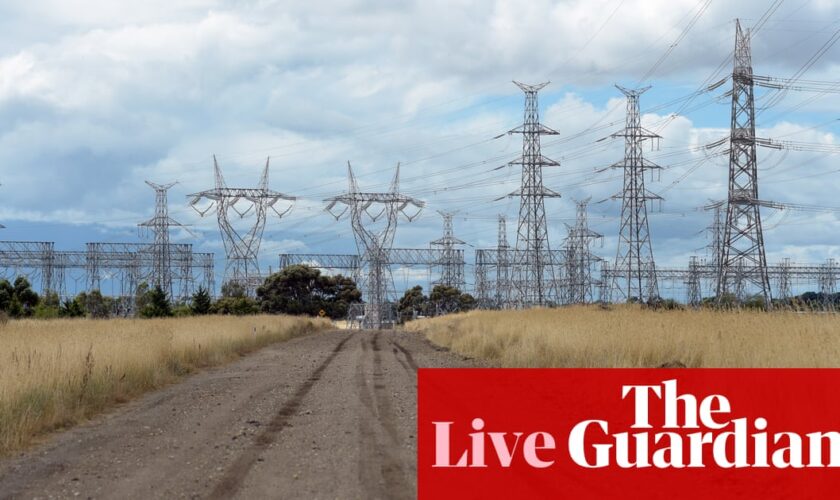 Australia news live: PM to announce clean energy projects; property market losing heat but prices still going up