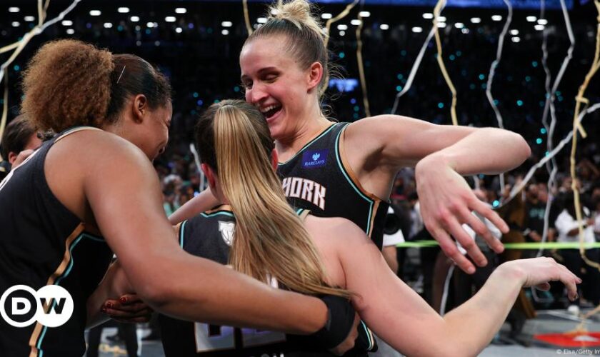 Basketballerin Leonie Fiebich: steiler Weg zum WNBA-Titel