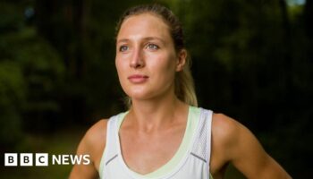 Broken-leg Olympic marathon star resumes training