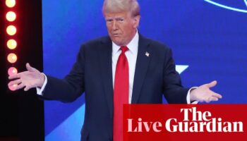 Donald Trump says January 6 riot was a ‘day of love’ – US politics live