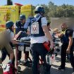 Dozens injured after truck hits bus stop in central Israel