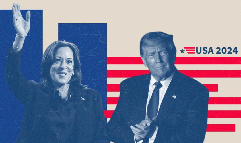 EN TEMPS RÉEL – À un mois du scrutin, Donald Trump et Kamala Harris toujours au coude-à-coude dans les sondages