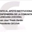 El CECOVA recibe el Reconocimiento al Apoyo Institucional 2024 de la Cátedra de Enfermería Familiar y Comunitaria de la Universidad de Alicante