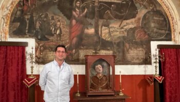 El Santo Entierro de Arahal inaugura una exposición en conmemoración del IV centenario del convento de San Roque, su sede canónica