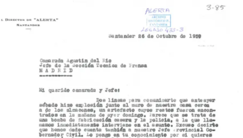 El primer atentado de ETA fue hace 65 años, contra un periódico y nunca se reivindicó: "Parece que se trata de una bomba..."