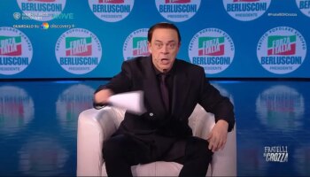 El sello en honor a Silvio Berlusconi