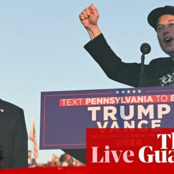 Elon Musk’s $75m puts him among largest Republican donors – US politics live