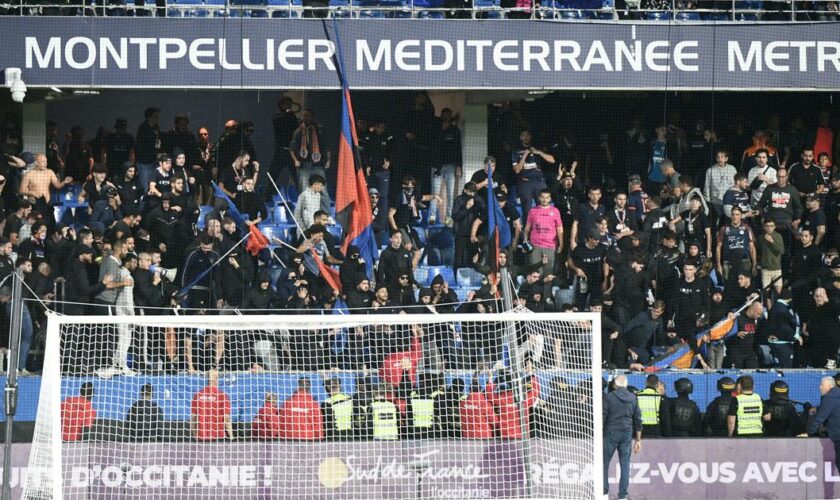 «Enfants apeurés», «peur de ma vie»... Le chaos en tribune lors de Montpellier-Marseille raconté par des supporters