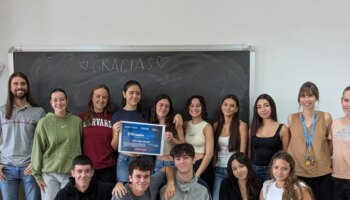 Estudiantes de Alicante ganan un premio en un concurso nacional de creatividad contra el maltrato