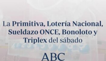 Euromillones, Cuponazo ONCE, Bonoloto, Triplex y Eurojackpot: comprueba los resultados de las loterías que se celebran el sábado sábado, 26 de octubre de 2024