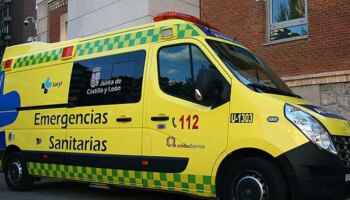 Fallece el conductor de un camión tras salirse de la vía y chocar contra un árbol en Orbaneja del Castillo (Burgos)