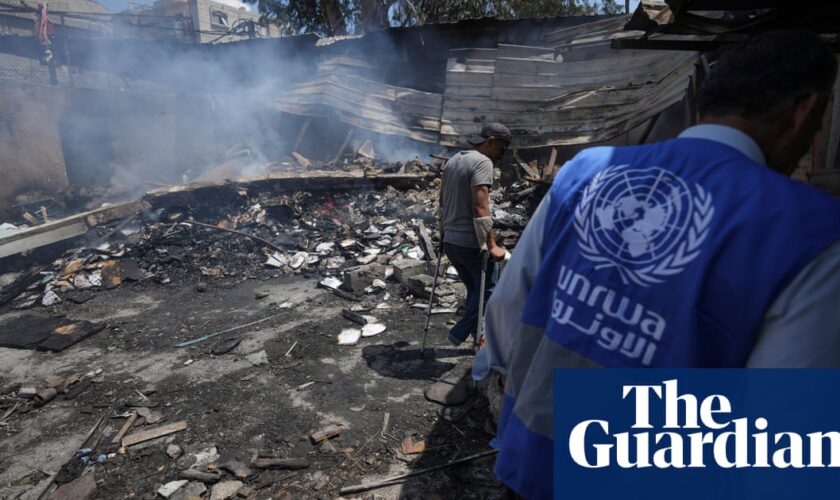 Fears for Gaza aid after Unrwa ban, as Guterres tells Israel ‘there is no alternative’