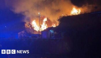 Four in hospital after house explosion