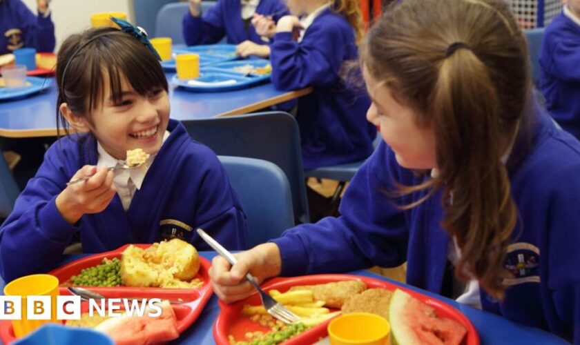 Free school meals trial feeds 20,000 more children